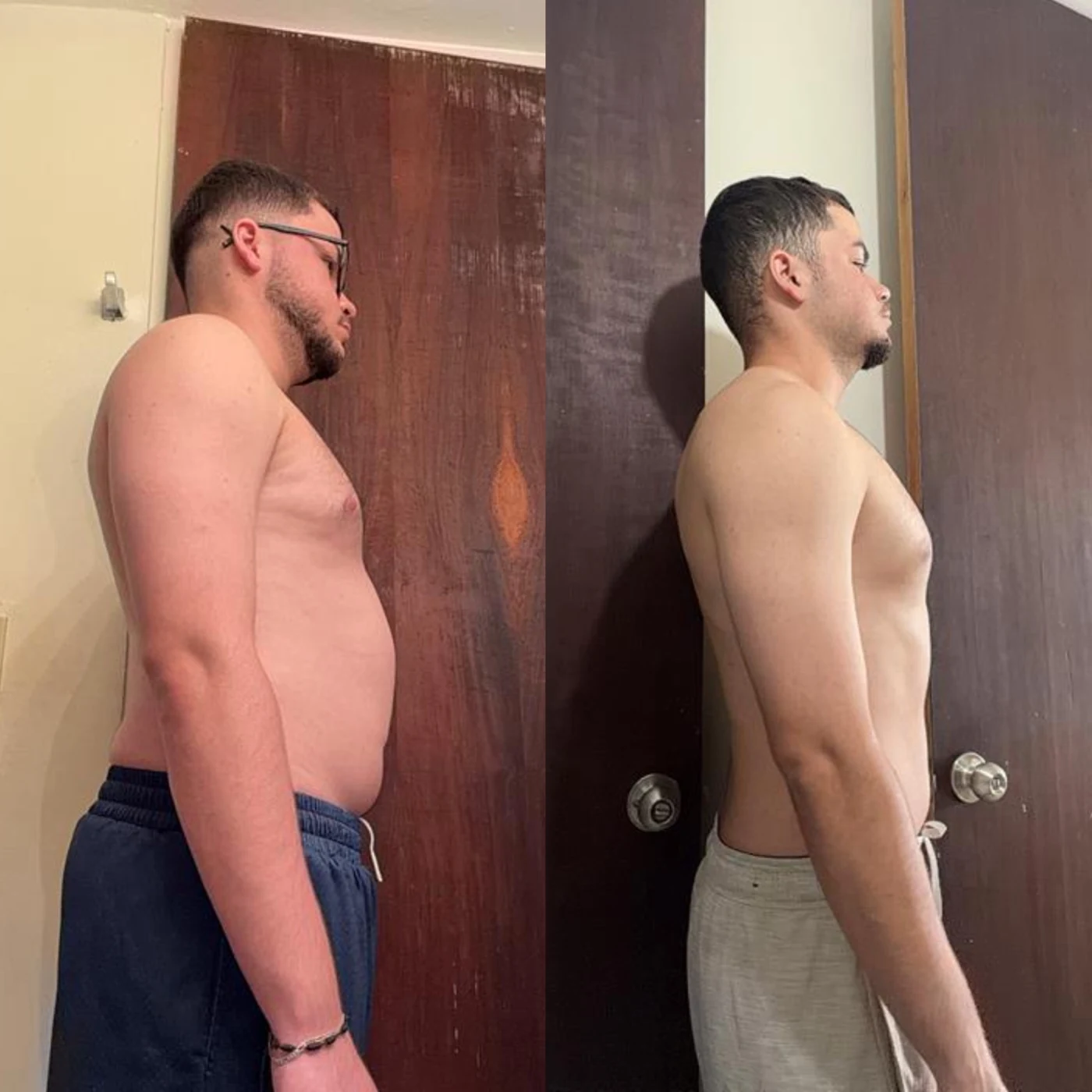 Transformación física de cliente de UPMOST COACHING, antes y después